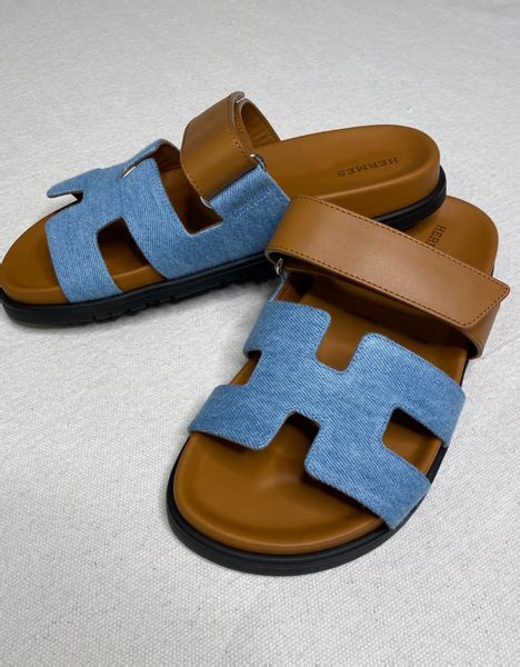 chypre sandal hermes denim